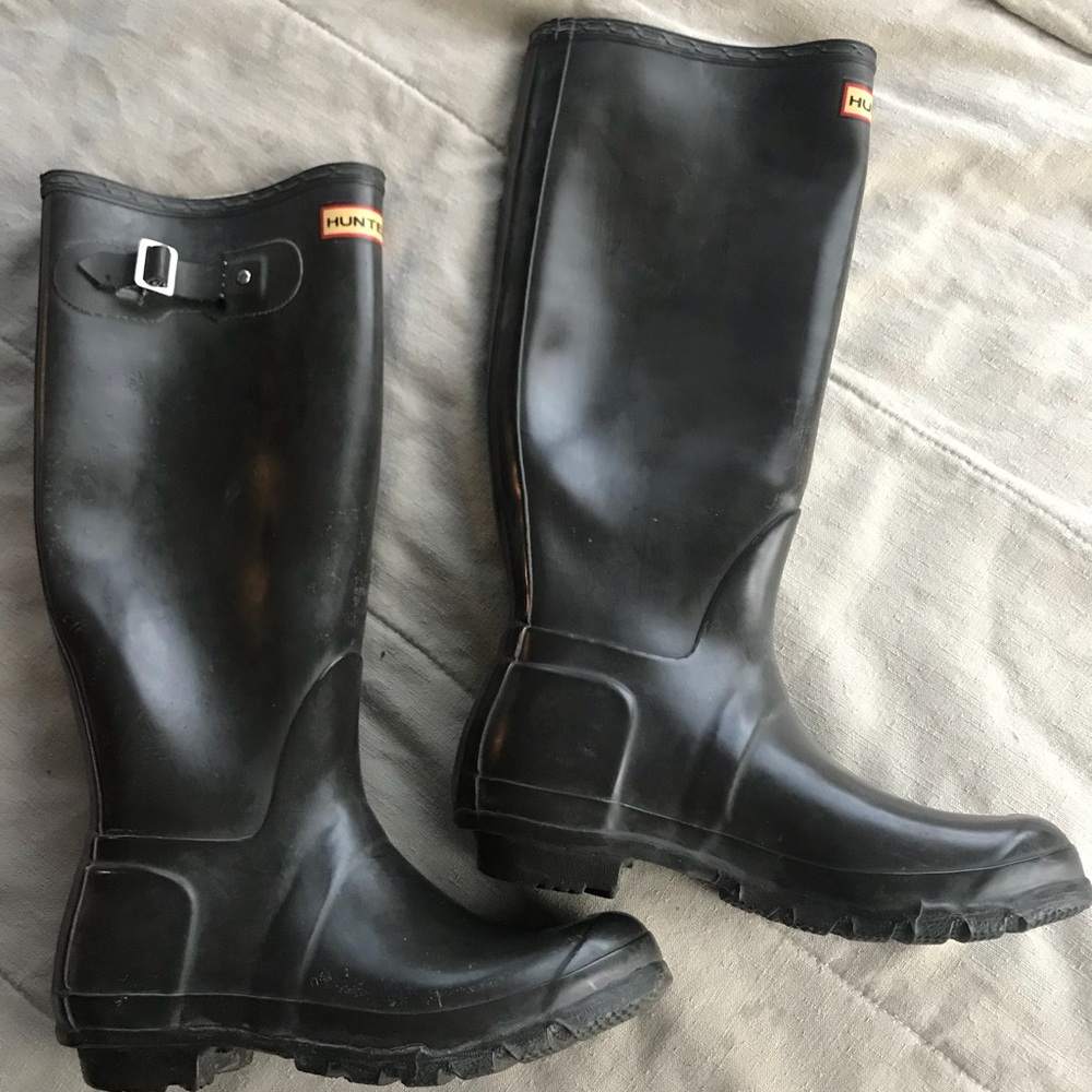 Hunter rain boots